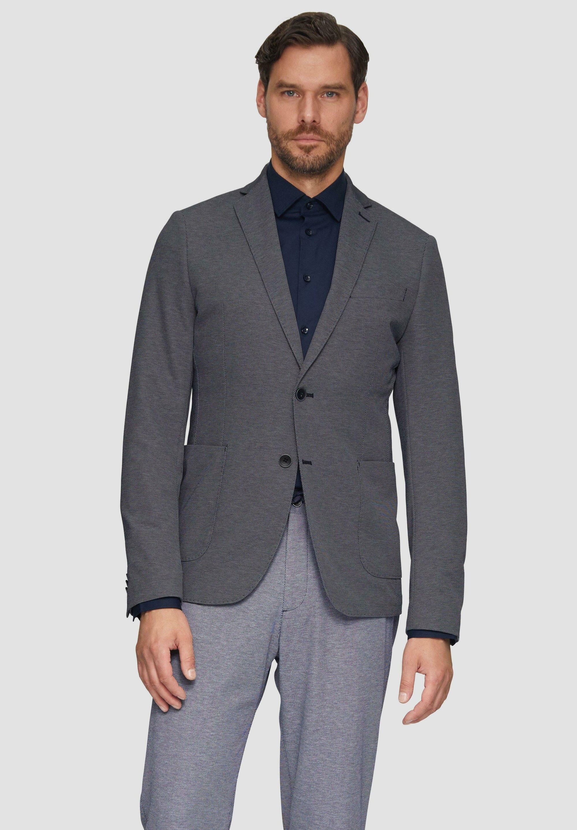 Giacca Donna S.Oliver BLACK LABEL Con Motivo Strutturato. Capo Elegante E Moderno, Perfetto Per Un Look Sofisticato. Taglio Classico E Tessuto Di Qualità.