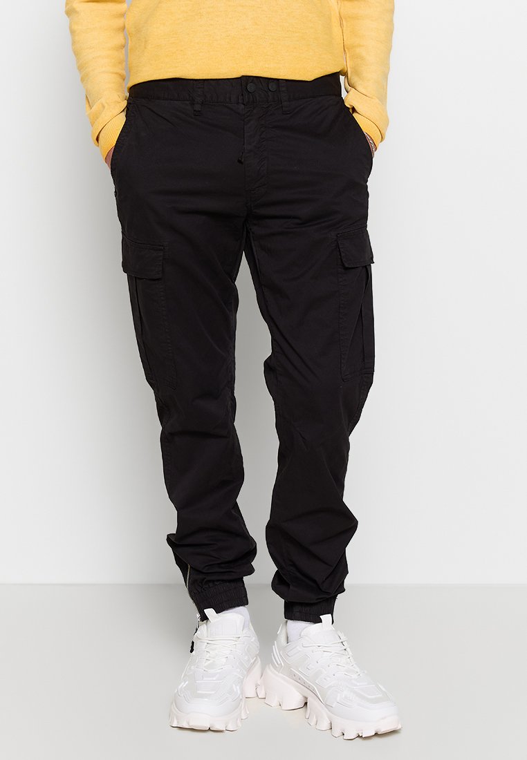 Replay Cargobroek zwart Replay Cargobroek zwart