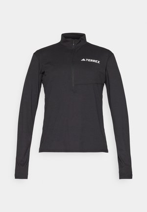 Adidas Terrex MULTI CLIMACOOL 1/2 ZIP  - Long sleeved top - black