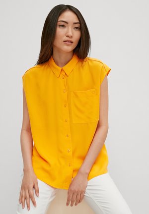 MIT ÜBERSCHNITTENEN SCHULTERN - Top - bright mango