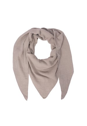 LUISA MUSSELIN DREIECK - Foulard - taupe