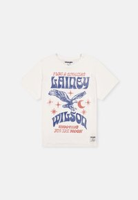 WRANGLER X LAINEY WILSON REGULAR TEE - Apdrukāts T-krekls - white