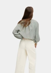 Marks & Spencer TAILORED WIDE LEG - Relaxed fit jeans - ecru