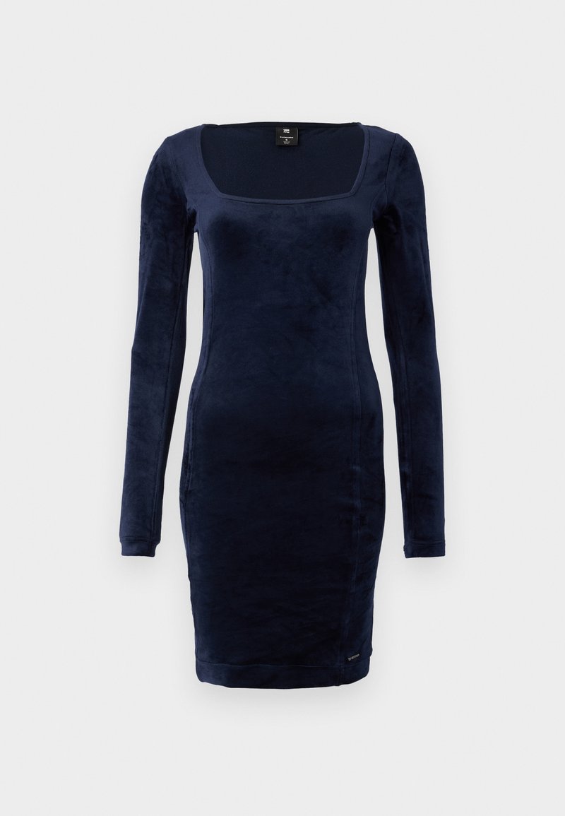 G-Star Cocktailjurk donkerblauw