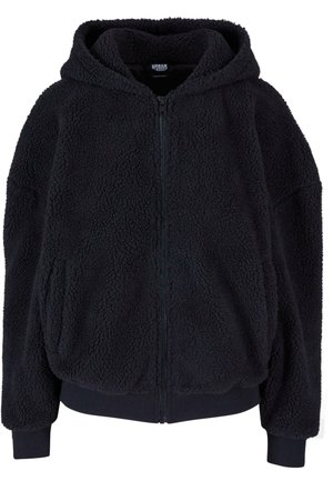 Urban Classics Fleece jacket - black