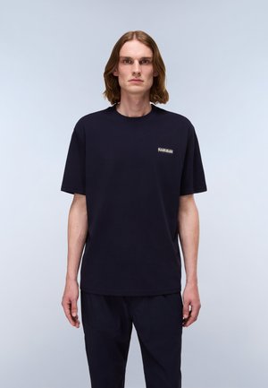SMALL BOX - T-shirt basique - blu marine