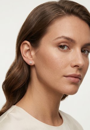 SENSORA JEWELRY, ROUND STONE - Orecchini - gold-coloured