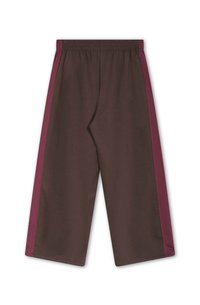 Kaotiko PANT UNISEX - Jogginghose - brown/dark burgundy