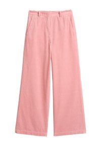WIDE-LEG TAILORED WAISTBAND FRENCH POCKETS PATCH POCKETS - Παντελόνι - natural rose