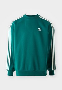 OVERSIZE CREW - Sudadera - collegiate green/off white