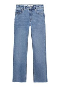 SIENNA CROPPED - Ravne kavbojke - blue