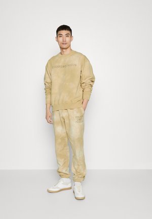 7 DAYS Active CREW NECK UNISEX - Sweater - tie dye sand