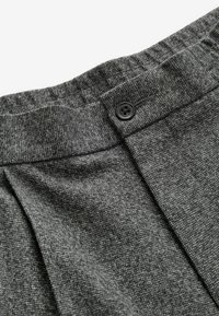 Next SMART TEXTURED-REGULAR FIT - Trousers - grey