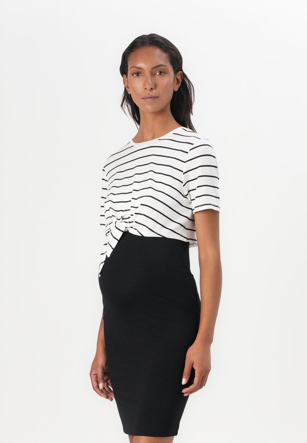 OLMOLINE KNOT O NECK NURSING DRESS - Jersey dress