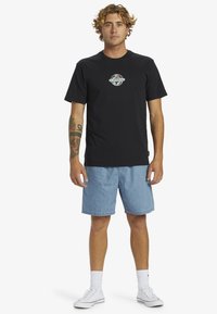 Quiksilver WORLD FORCE - Triko s potiskem - black