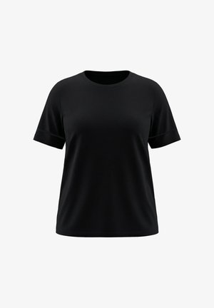 Ulla Popken, T-Shirt basic - black