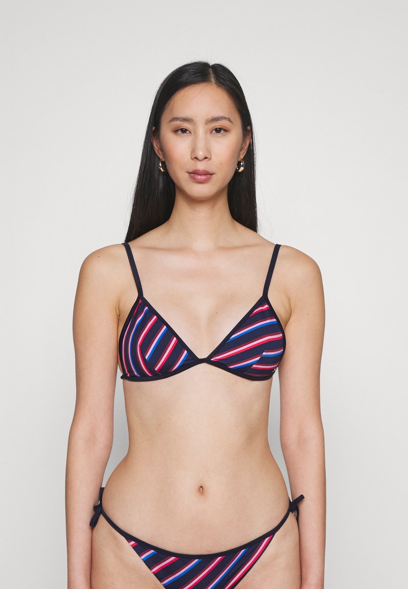 Tommy Hilfiger TRIANGLE BRAS BikiniTop blue/blau Zalando.ch