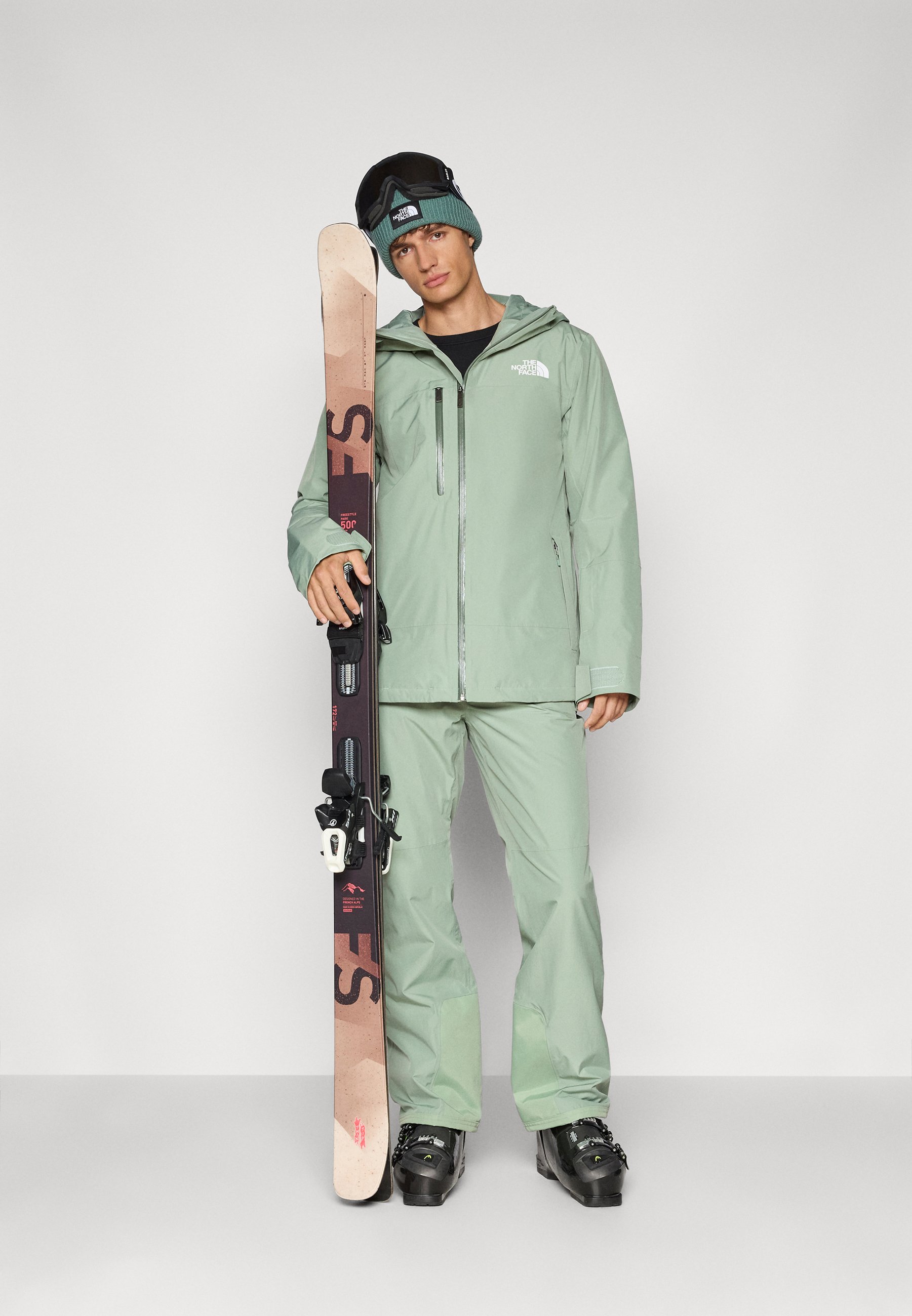 The North Face DESCENDIT PANT - Snowboard pants - slate moss/light