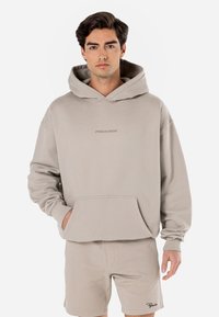 Pegador - COLNE OVERSIZED HOODIE - Hoodie - washed dark stone Thumbnail Image 1