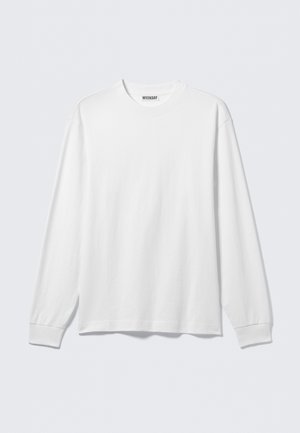 Weekday Majica z dolgimi rokavi - white