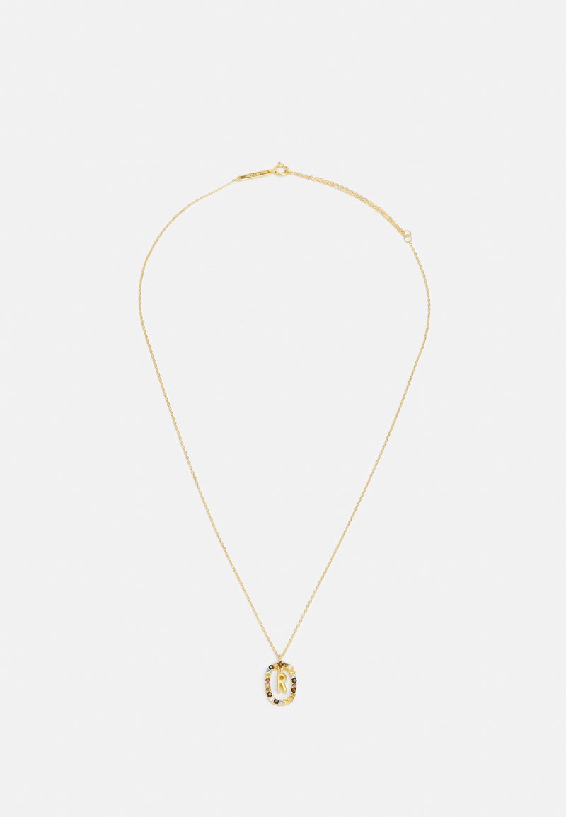 PDPAOLA LETTER NECKLACE - Collana - gold-coloured