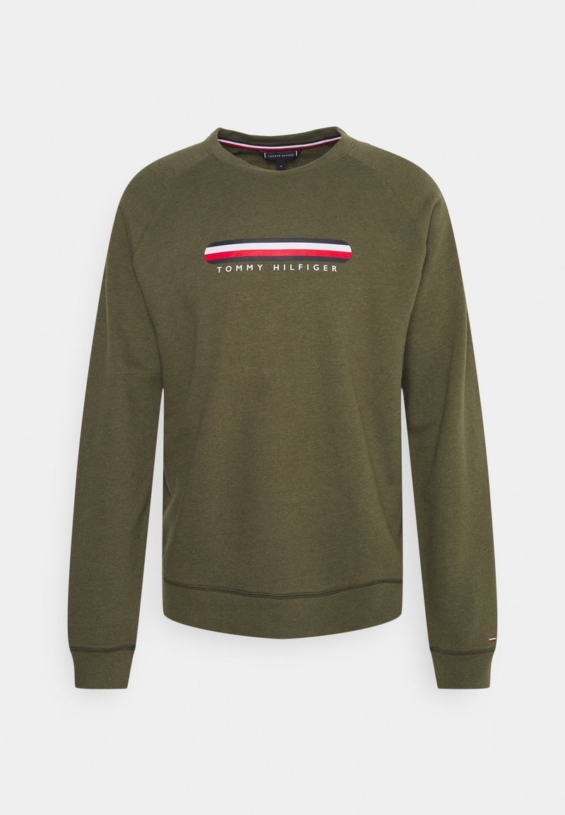Tommy Hilfiger TRACK - Parte de cima do pijama - army green