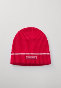 PATCH CHUNKY UNISEX - Σκούφος - berry sangria/brilliant white