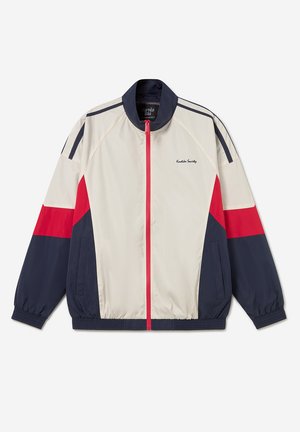 Kaotiko, RETRO SKI JACKET - Лятно яке - ivory/red/navy