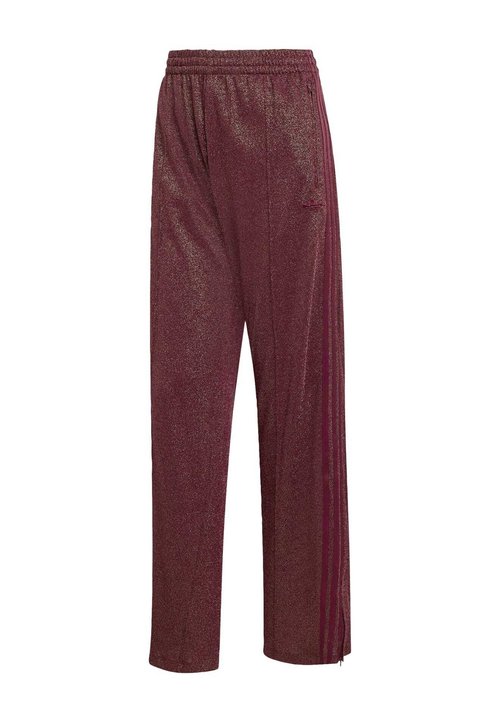 adidas FB TP - Tracksuit bottoms - maroon/gold met — foto 4