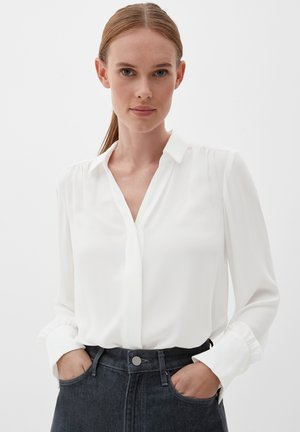 VAN EEN SOEPELVALLEND - Button-down blouse - offwhite