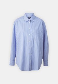 THE BIG SHIRT - Skjortebluser - blue/white