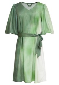 Smashed Lemon Freizeitkleid - off white light green
