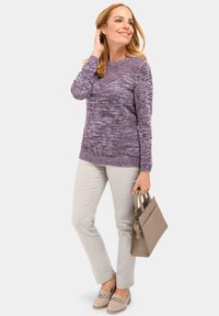 GOLDNER MIT GLANZ - Trui - lilac melange