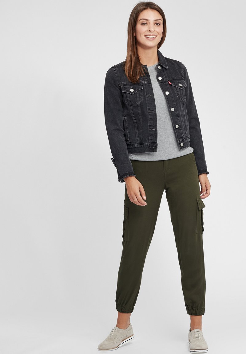 Damen Strickjacken | Oxmo OXWINOVA Strickpullover medium grey melange/grau - AK08342 Damen Strickjacken | Oxmo OXWINOVA Strickpullover medium grey melange/grau - AK08342
