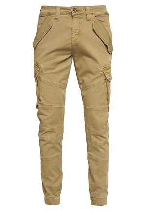Alpha Industries COMBAT - Pantaloni cargo - khaki