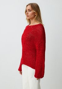 Jimmy Key Strickpullover - red