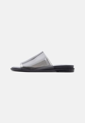 DKNY CATALINE FLAT SLIDE - Šľapky - black