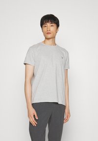 GANT - ORIGINAL - Základné tričko - light grey melange Miniatúrny obrázok 1