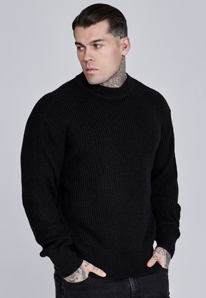SIKSILK, Striktrøje - black