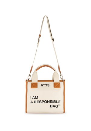RESPONSIBILITY BIS - Sac bandoulière - beige/orange