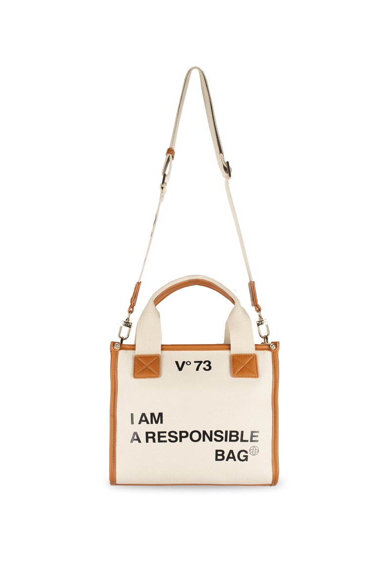 V73 RESPONSIBILITY BIS - Bandolera - beige/orange