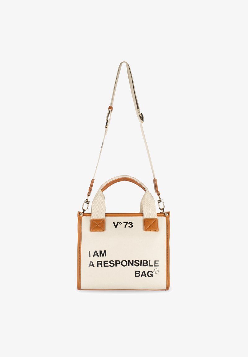 V73 RESPONSIBILITY BIS - Bandolera - beige/orange