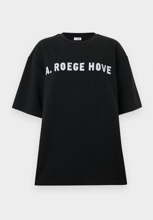 A. Roege Hove, LOGO TEE - Μπλουζάκι με στάμπα - black