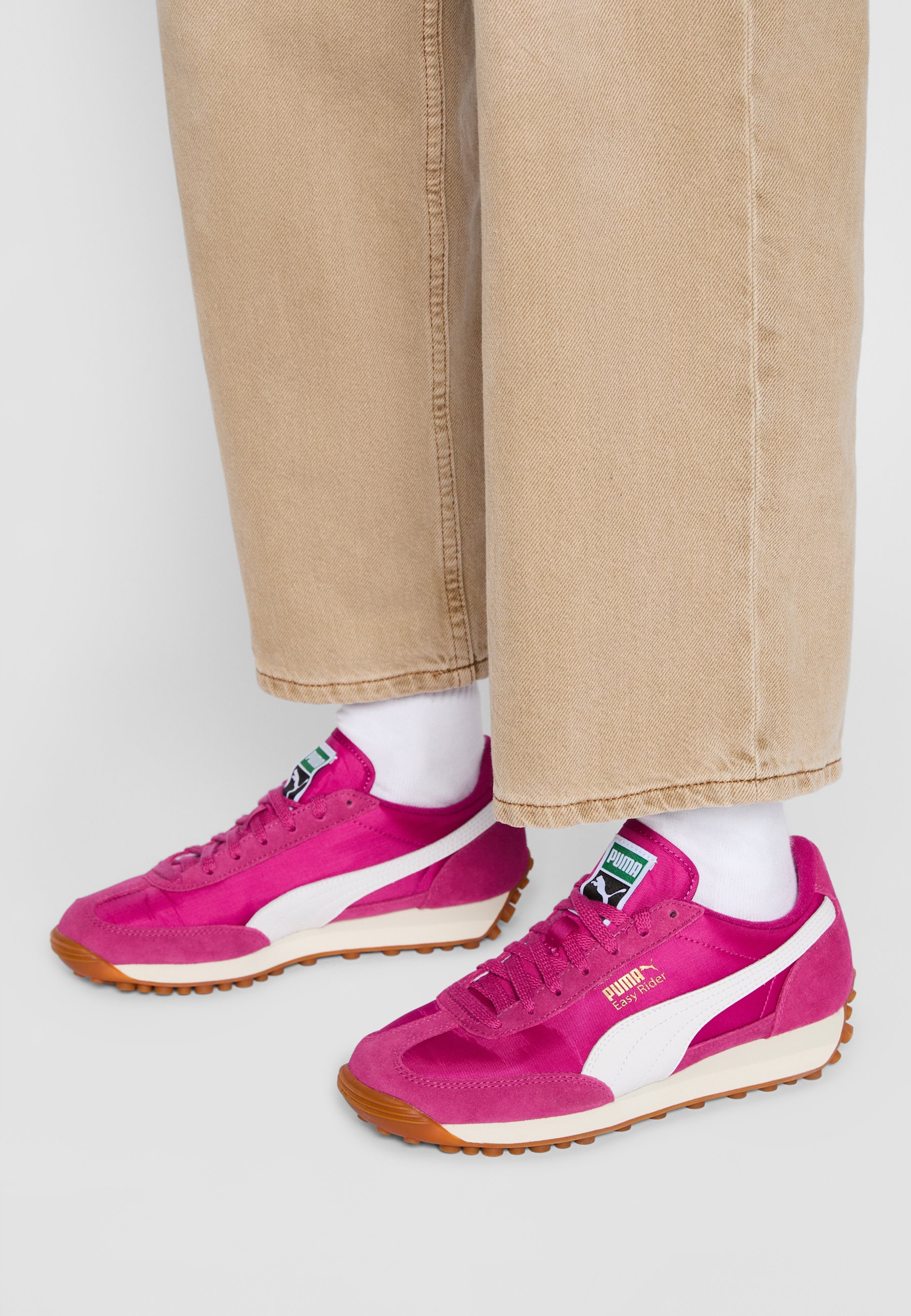 Puma EASY RIDER - Sneakers basse - magenta gleam/white/viola - Zalando