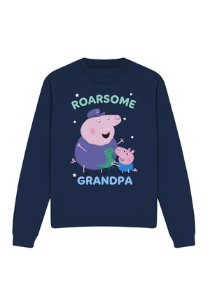 PEPPA PIG ROARSOME GRANDPA PIG - Langarmshirt - dark blue