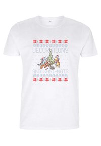 Henry Tiger WINNIE THE POOH POOH ISLE PATTERN - T-shirt z nadrukiem