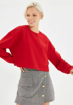 Sweatshirt - red