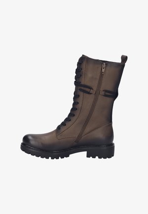 Josef Seibel MELINDA - Stivali con i lacci - cognac