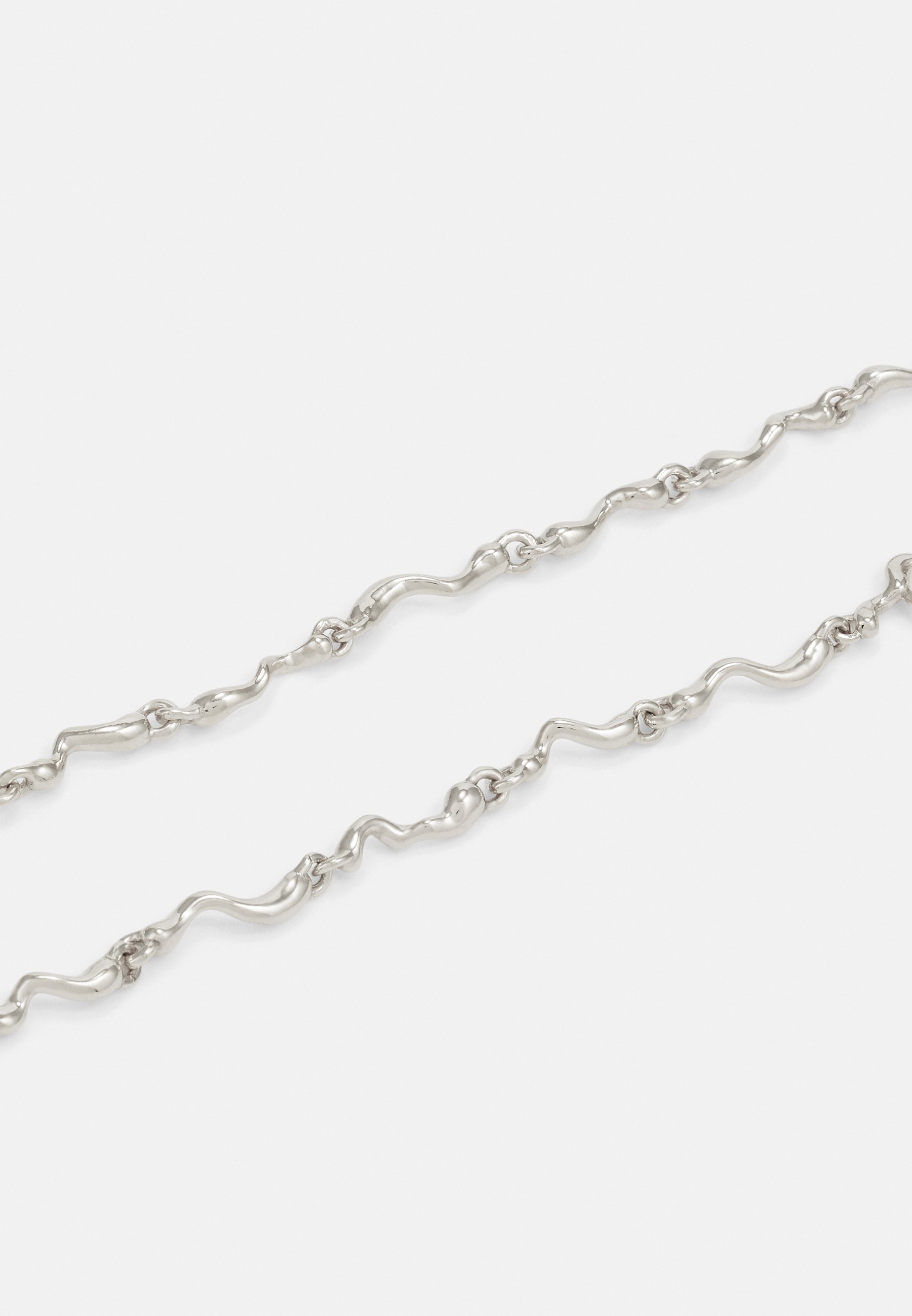 Maria Black RAMEN NECKLACE - Necklace - silver coloured/silver