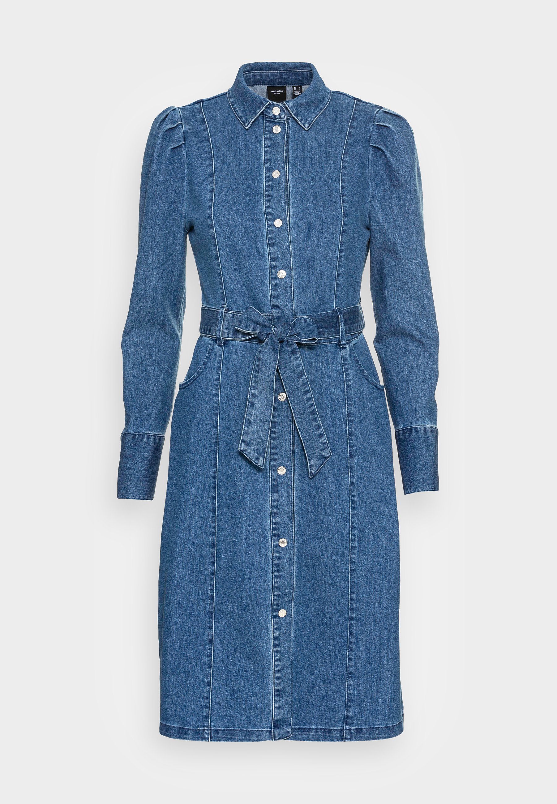 Vero Moda RUBY DRESS - Denim dress 